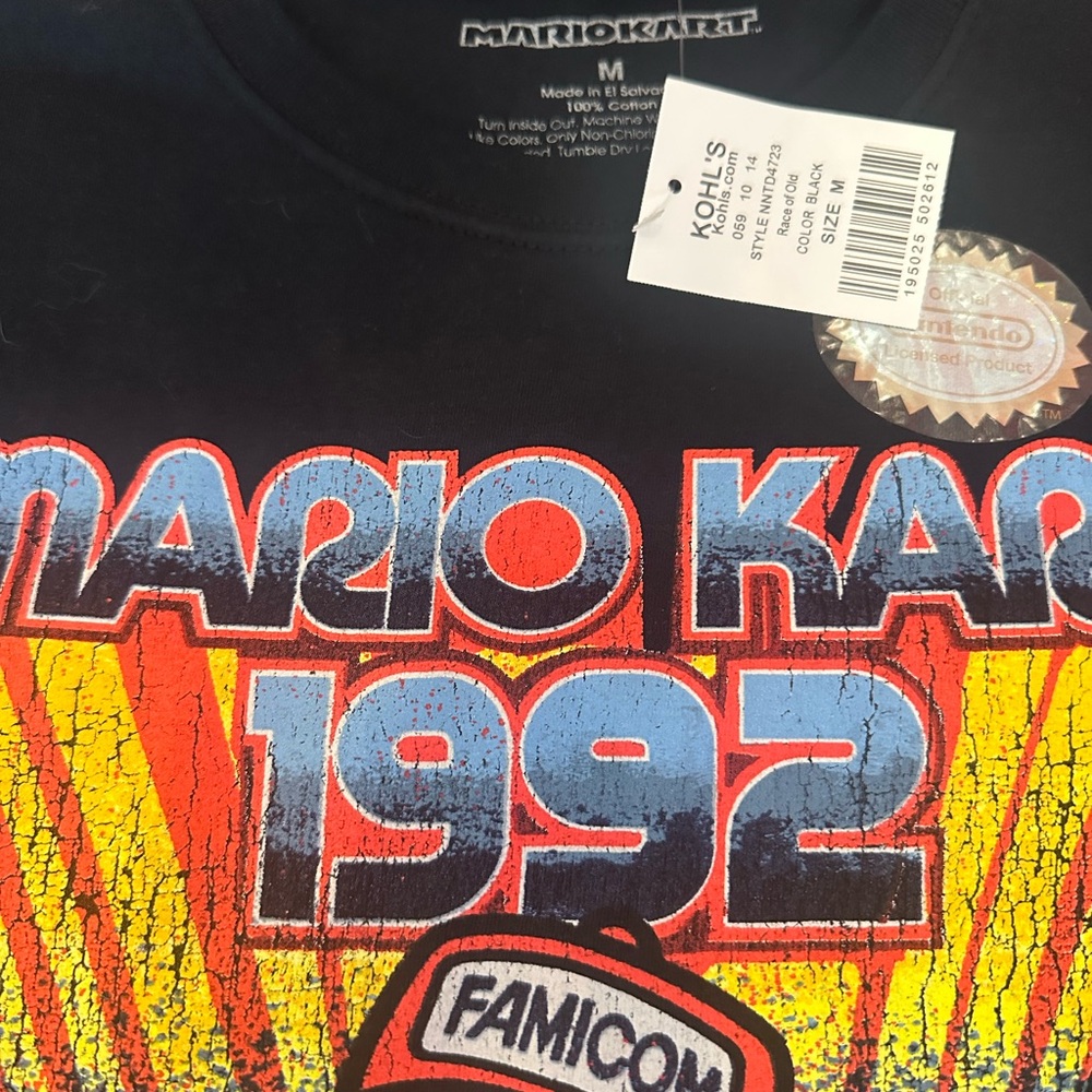 Mario Kart 1992 Graphic T-Shirt